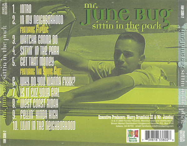 Mr. Junebug - Sittin In The Park Chicano Rap